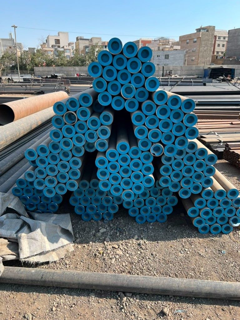 Seamless pipe with mill technical marking